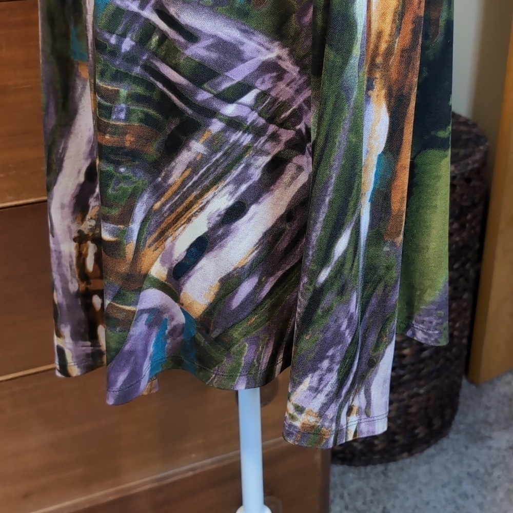 ATTITUDES Painted Tunic - Picture 5 of 13